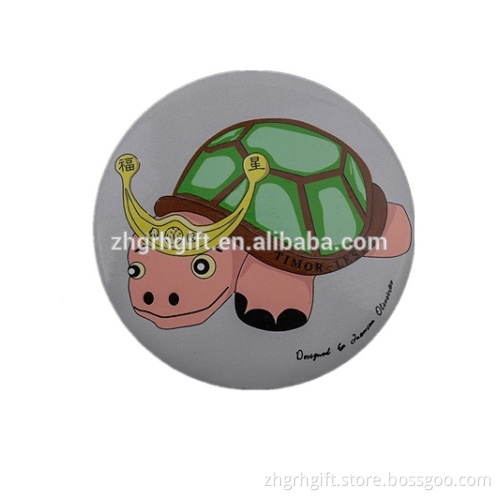 Fashionable Top Sell Custom Round Shaped Tin Badge Lapel Pin
